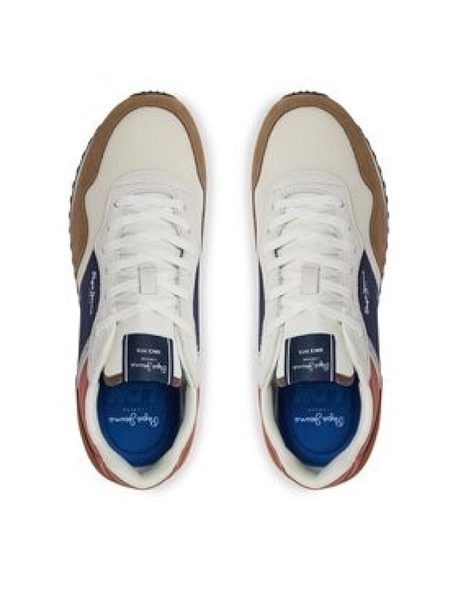 Pepe Jeans Sneakersy London Class M PMS40011 Brązowy