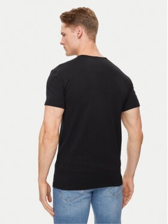 Versace T-Shirt Medusa AUU01005 Czarny Slim Fit