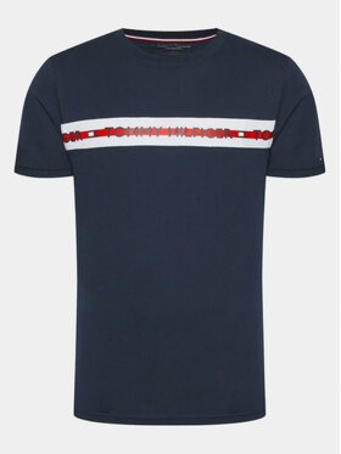 Tommy Hilfiger T-Shirt UM0UM01915 Granatowy Regular Fit