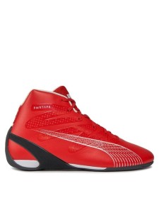 Puma Sneakersy Scuderia Ferrari Carbon Cat Mid 307545 02 Czerwony