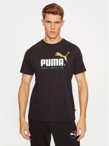 Puma T-Shirt No. 1 Logo Celebration 676020 Czarny Regular Fit