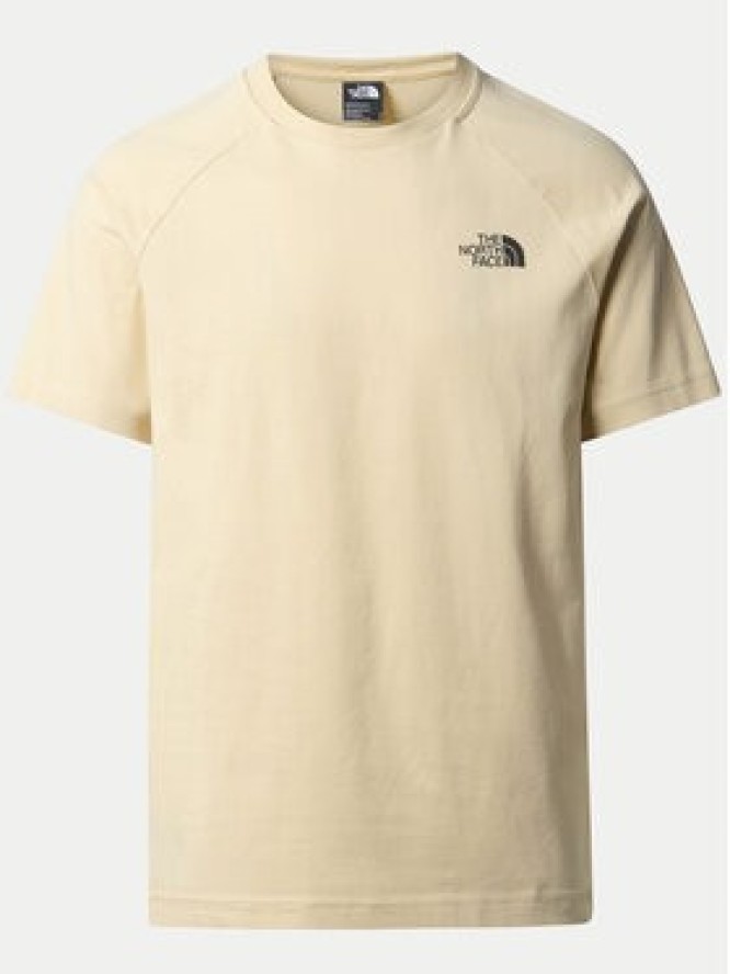 The North Face T-Shirt NF0A87NU Beżowy Regular Fit