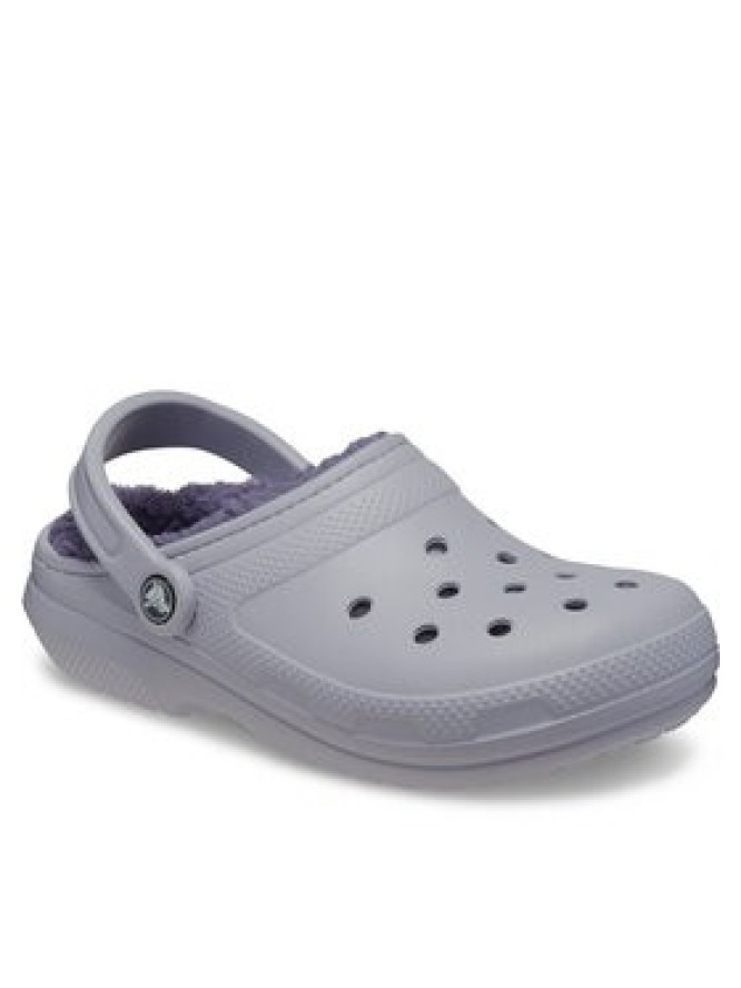 Crocs Klapki Classic Lined Clog 203591 Szary