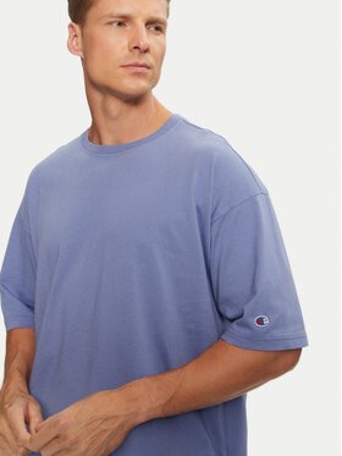 Champion T-Shirt 218651 Niebieski Regular Fit