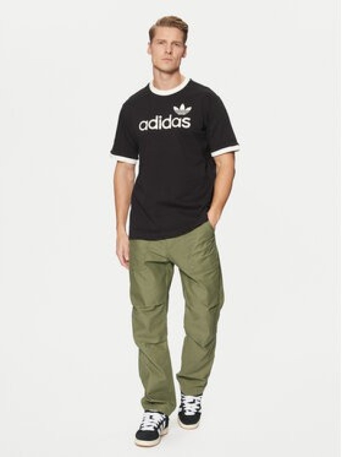 adidas T-Shirt Simple JC8372 Czarny Regular Fit