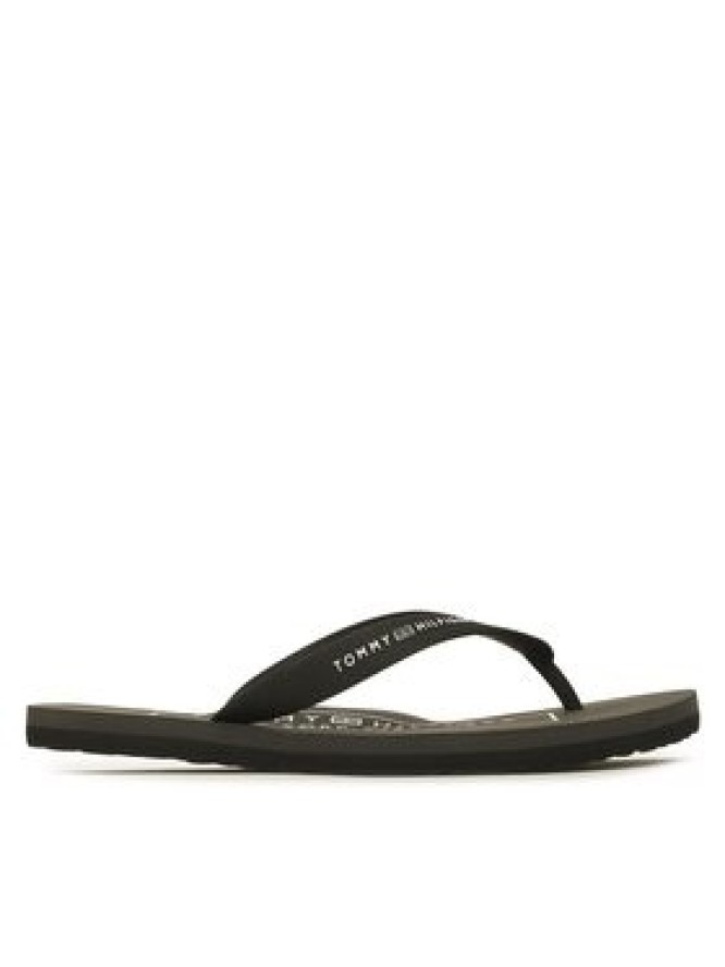 Tommy Hilfiger Japonki Rubber Hilfiger Beach Sandal FM0FM04468 Czarny