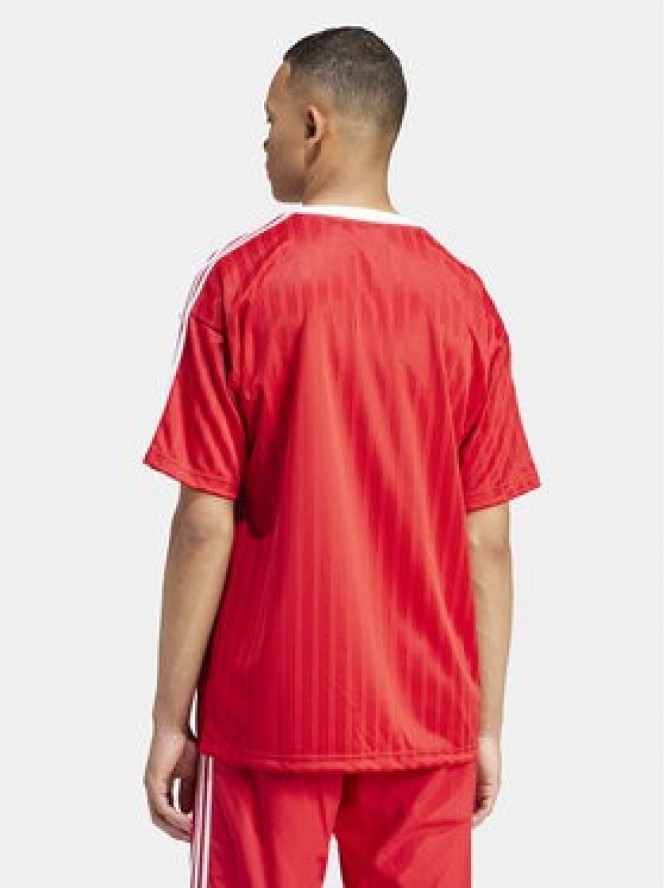 adidas T-Shirt adicolor IM9458 Czerwony Loose Fit