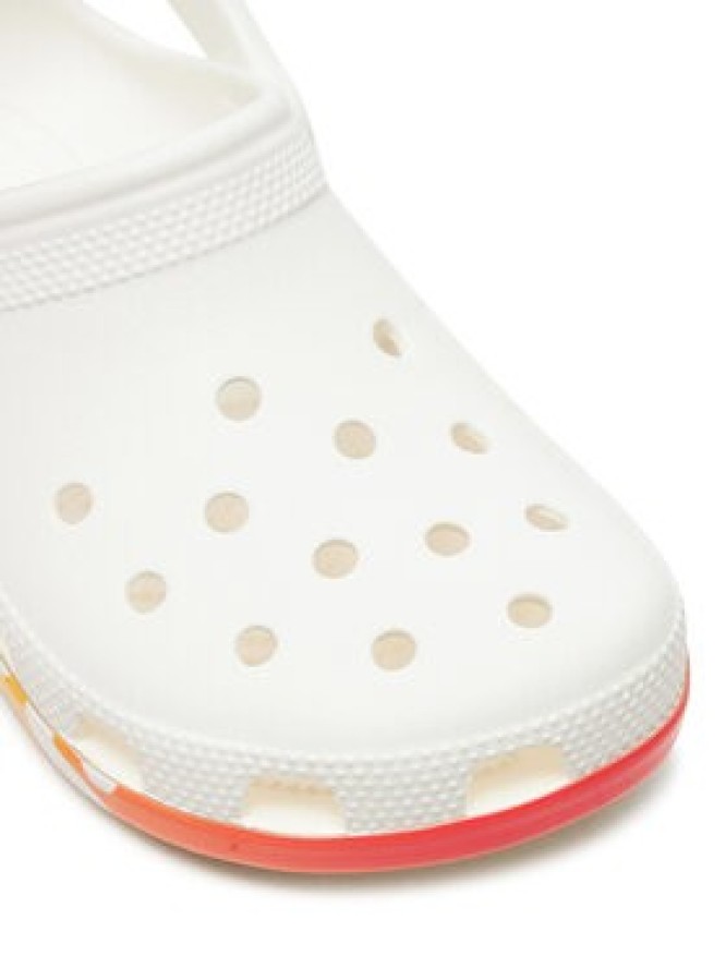 Crocs Klapki Classic Reflector Clog 210732 Biały