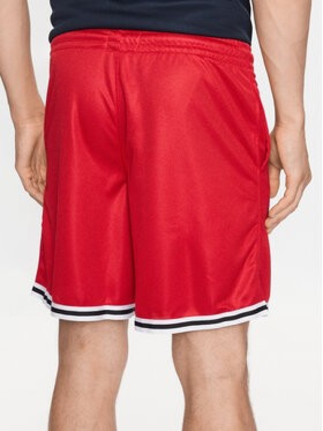 47 Brand Szorty sportowe New York Yankees Back Court 47 Grafton Shorts Czerwony Regular Fit