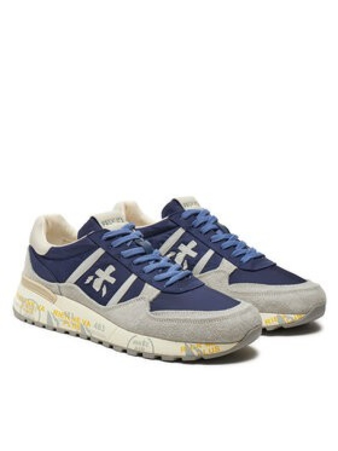 Premiata Sneakersy Landeck VAR 6631 Granatowy