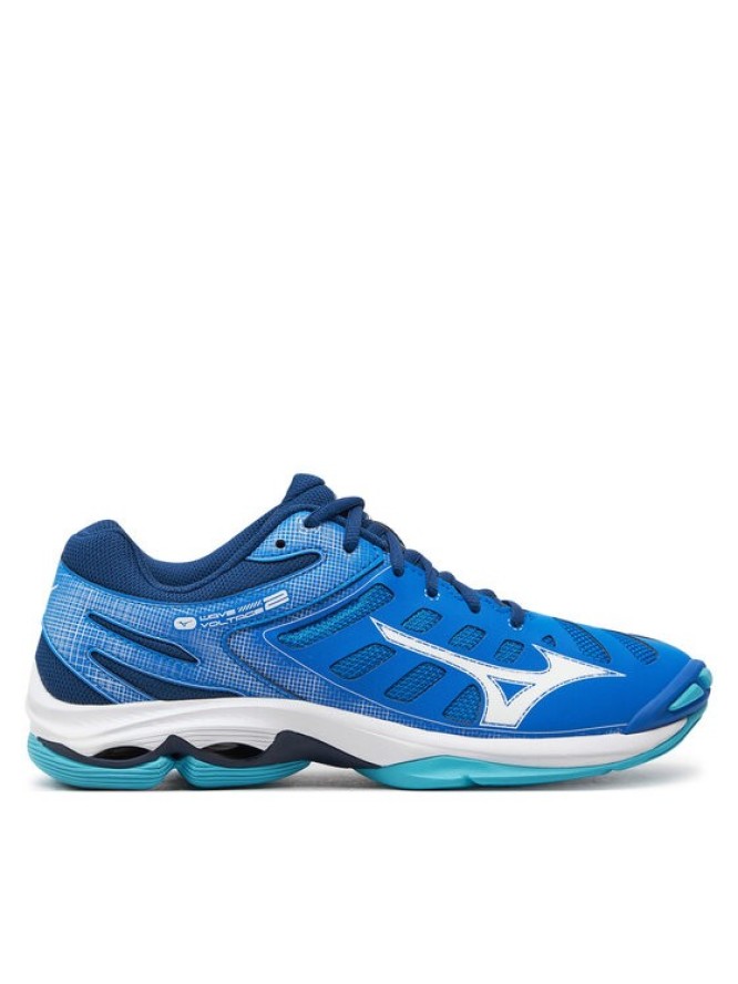 Mizuno Buty halowe Wave Voltage 2 V1GA2460 Niebieski