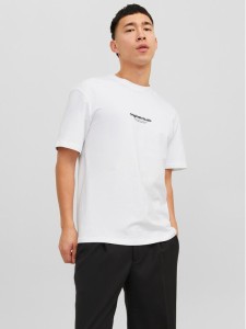 Jack&Jones T-Shirt Vesterbro 12240121 Biały Relaxed Fit