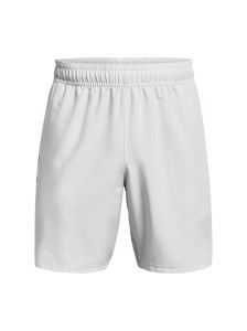 Spodenki treningowe męskie Under Armour UA Tech Woven Wordmark Short - białe