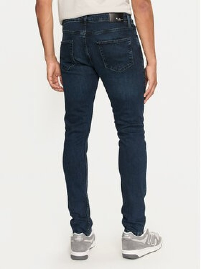 Pepe Jeans Jeansy PM207387 Granatowy Skinny Fit