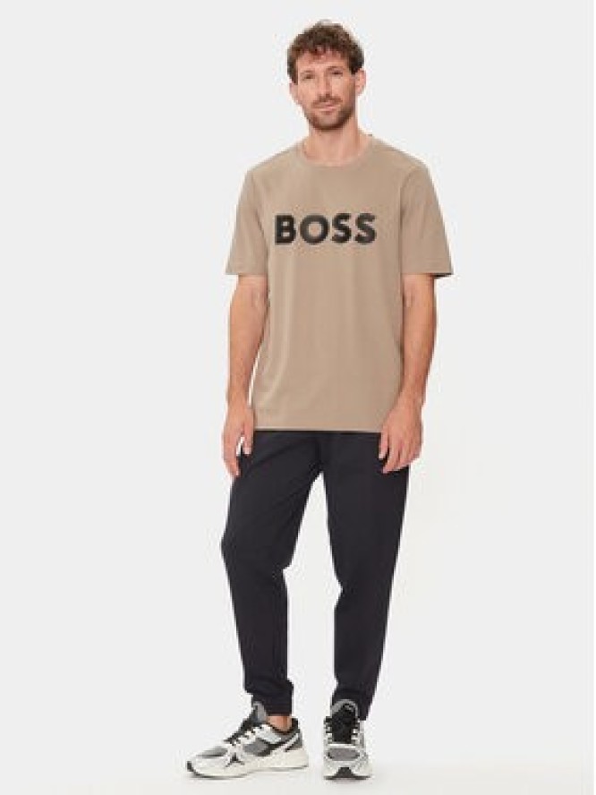 Boss T-Shirt Tee 1 50512866 Beżowy Regular Fit