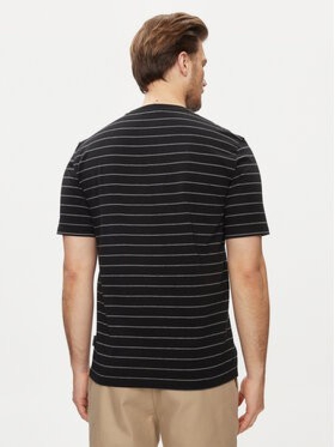 Sisley T-Shirt 3QPBS103C Czarny Regular Fit