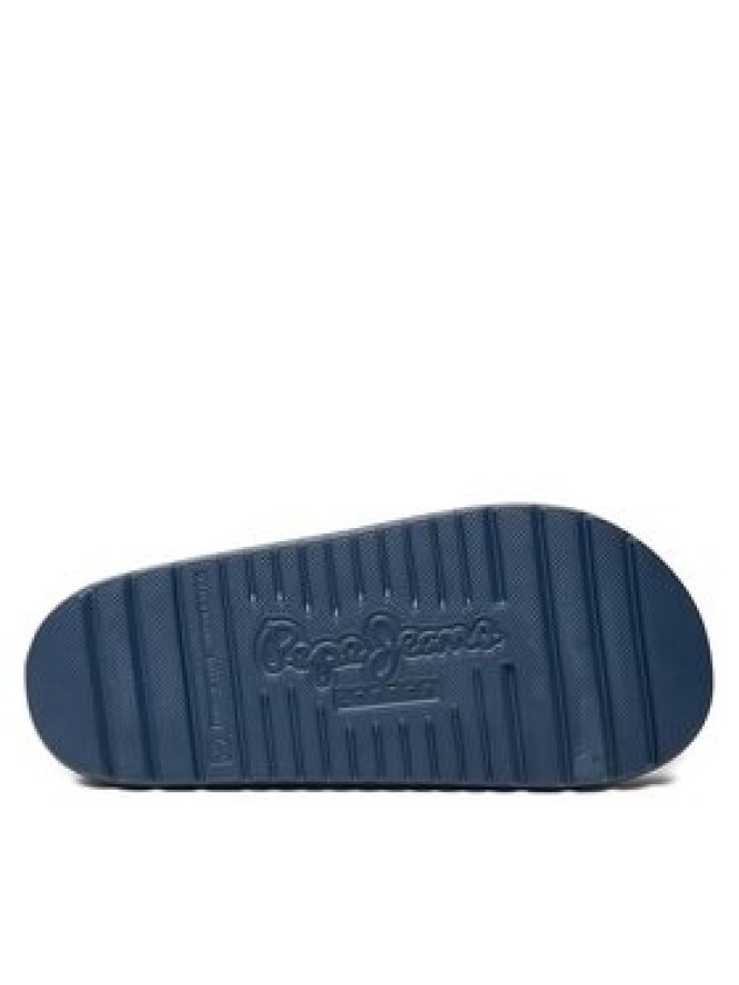 Pepe Jeans Klapki Beach Slide M PMS70159 Granatowy