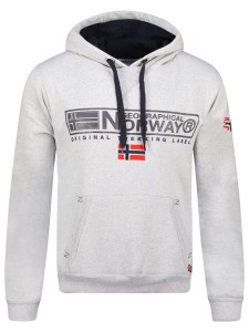 Geographical Norway Bluza "Gasic" w kolorze jasnoszarym rozmiar: S