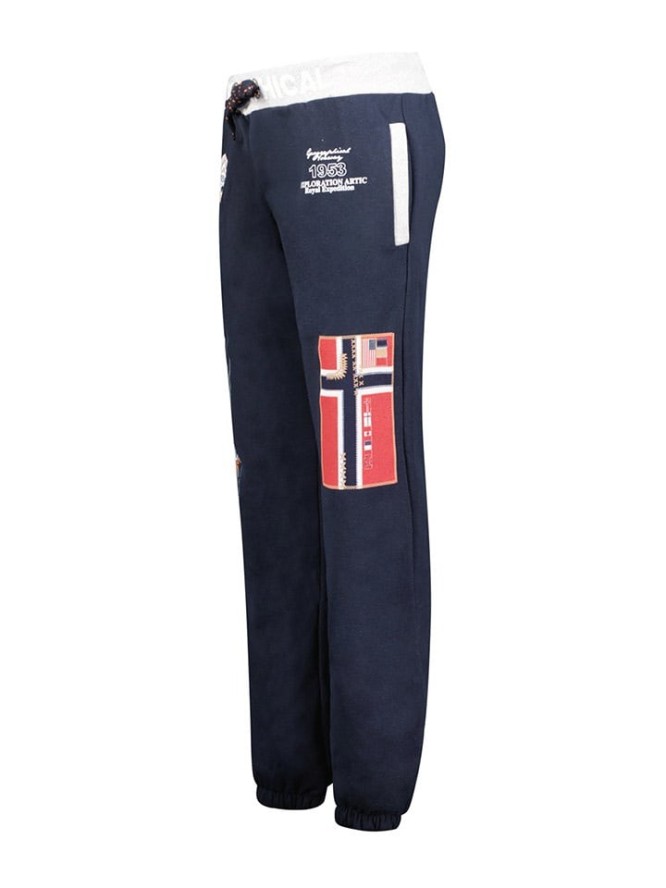 Geographical Norway Spodnie dresowe "Moliere" w kolorze granatowym rozmiar: L