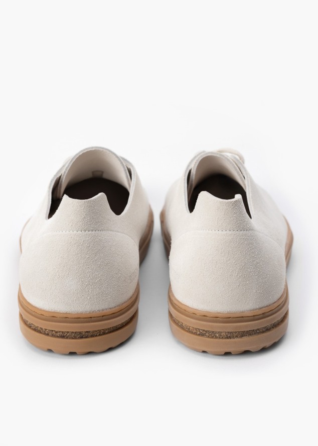 Sneakersy męskie BIRKENSTOCK BEND LOW DECON LENB ANTIQUE WHITE