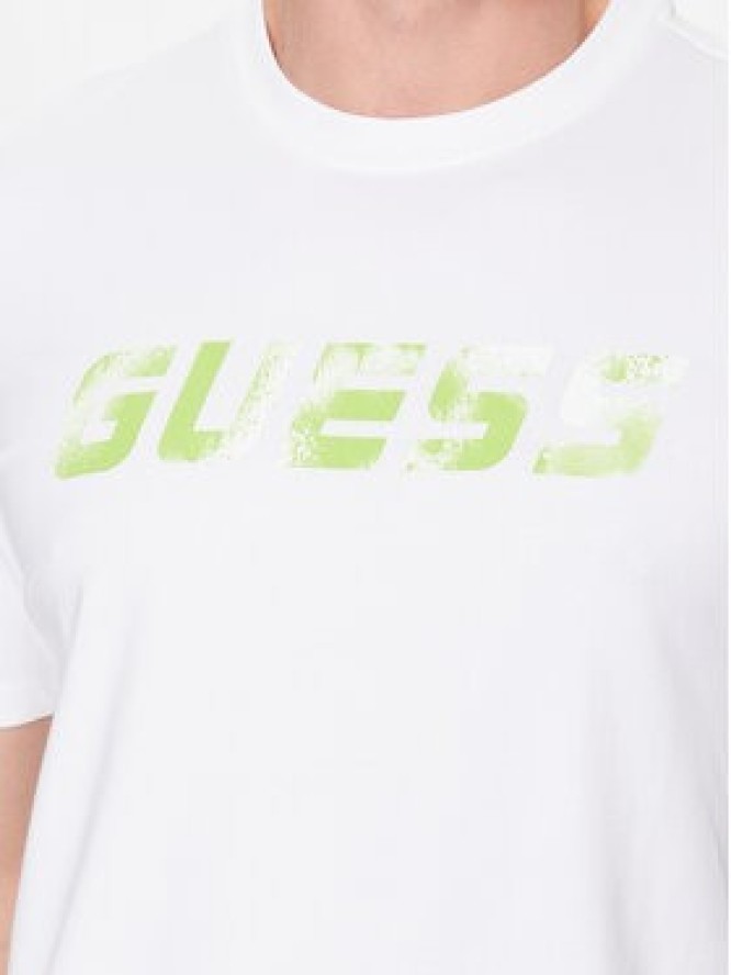 Guess T-Shirt Ryley Z3GI18 J1314 Biały Slim Fit
