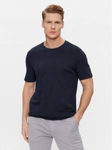 Boss T-Shirt Tiburt 240 50452680 Granatowy Regular Fit