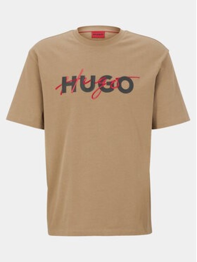 Hugo T-Shirt Dakaishi 50494565 Brązowy Relaxed Fit