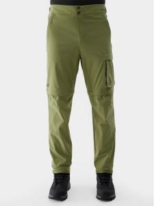 4F Spodnie outdoor 4FWSS24TFTRM485 Zielony Regular Fit