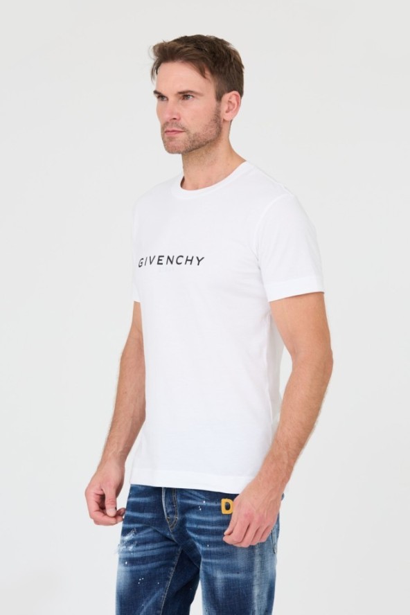 GIVENCHY Biały t-shirt