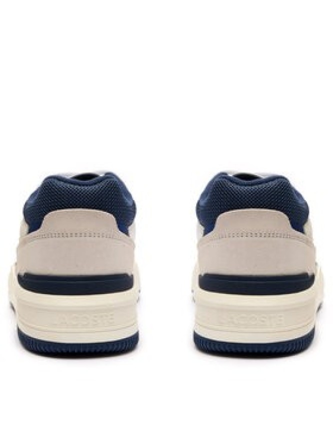 Lacoste Sneakersy Lineshot Leather Logo 747SMA0062 Beżowy