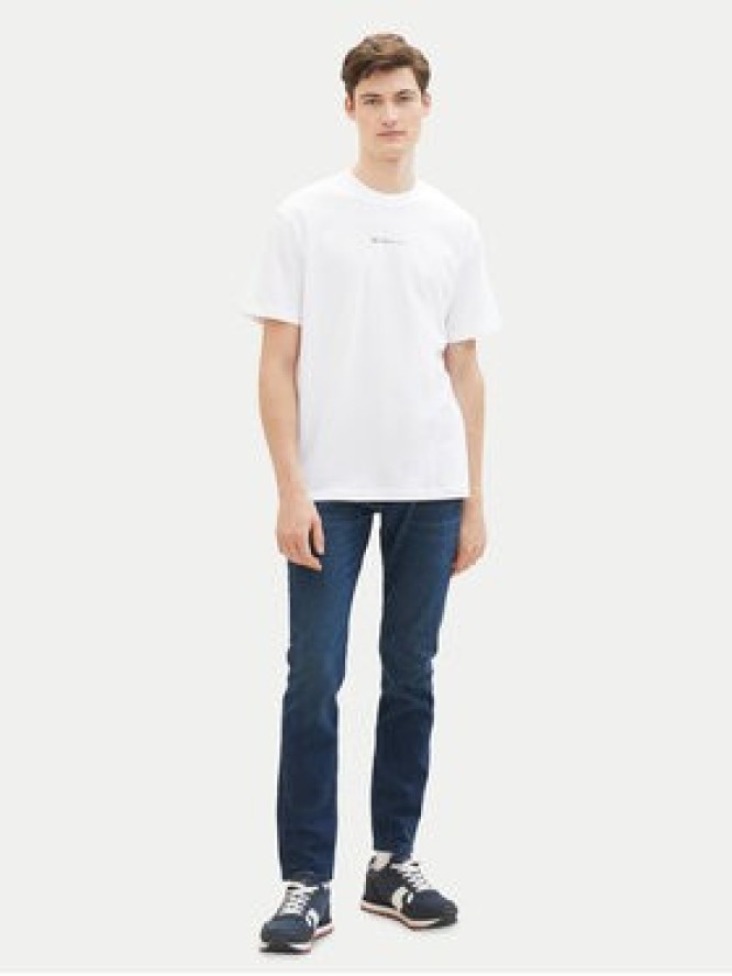 Tom Tailor Denim T-Shirt 1040880 Biały Relaxed Fit