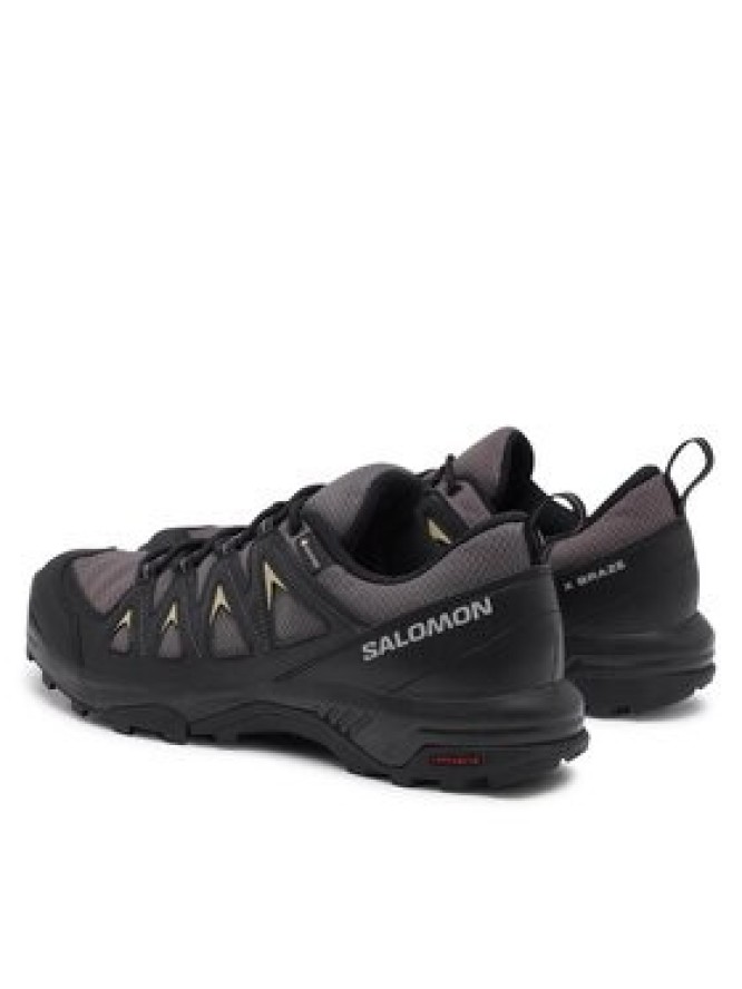 Salomon Sneakersy X Braze GORE-TEX L47180500 Szary