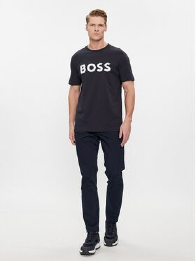 Boss T-Shirt Tee 1 50506344 Granatowy Regular Fit