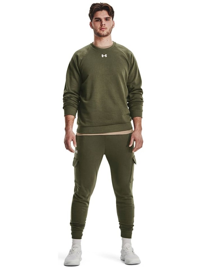 Under Armour Bluza "Rival" w kolorze khaki rozmiar: L