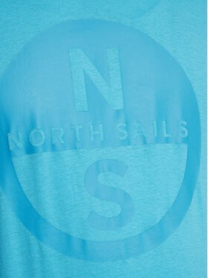 North Sails T-Shirt Basic 692972 Niebieski Regular Fit