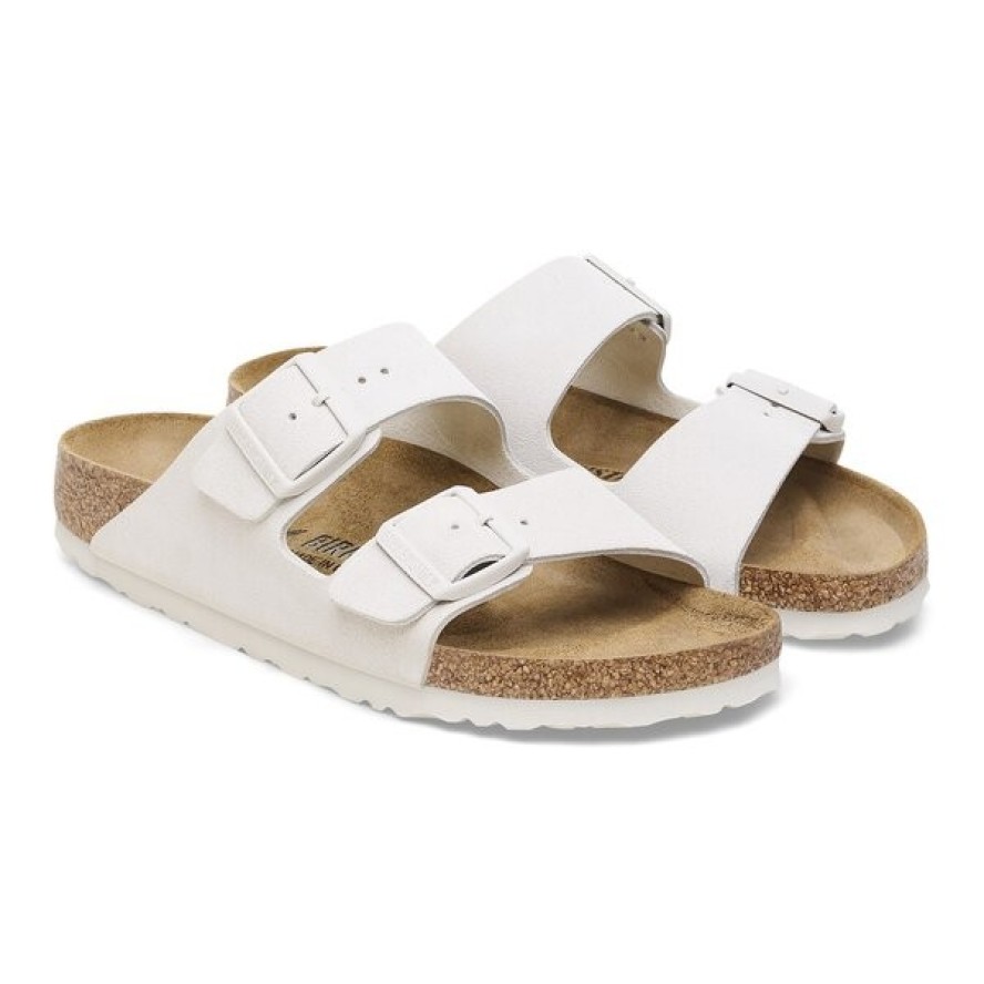 Klapki męskie BIRKENSTOCK ARIZONA LEVE ANTIQUE WHITE