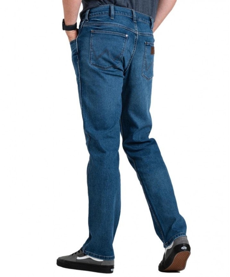 WRANGLER GREENSBORO MĘSKIE SPODNIE JEANSOWE JEANSY BE COOL W15QYLZ91