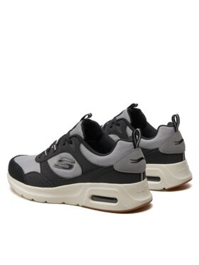 Skechers Sneakersy Skech-Air Court-Yatton 232648/BKGY Czarny