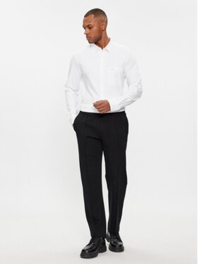 Calvin Klein Koszula K10K110858 Biały Slim Fit