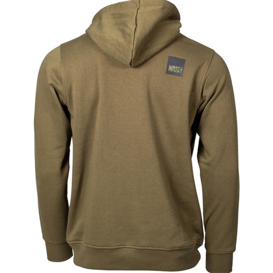 Bluza Wędkarska Z Kapturem Nash Make It Happen Hoody Box Logo Green