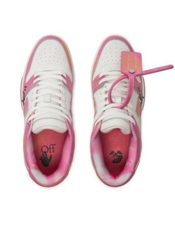 Off-White Sneakersy OMIA189S22LEA0103084 Różowy