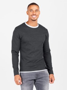 KEY LARGO Sweter "Sarasota" w kolorze antracytowym rozmiar: 3XL
