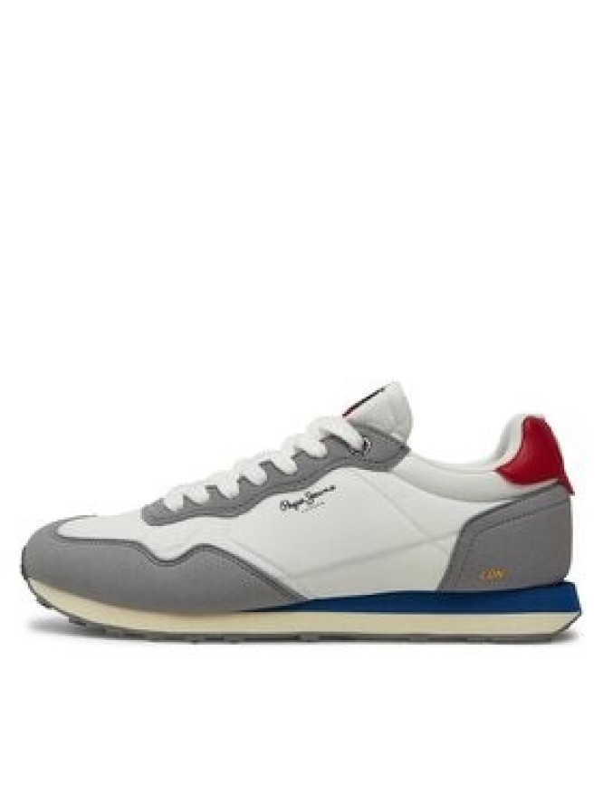 Pepe Jeans Sneakersy Natch Basic M PMS40010 Biały