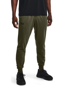 Under Armour Spodnie dresowe "Armour" w kolorze khaki rozmiar: S