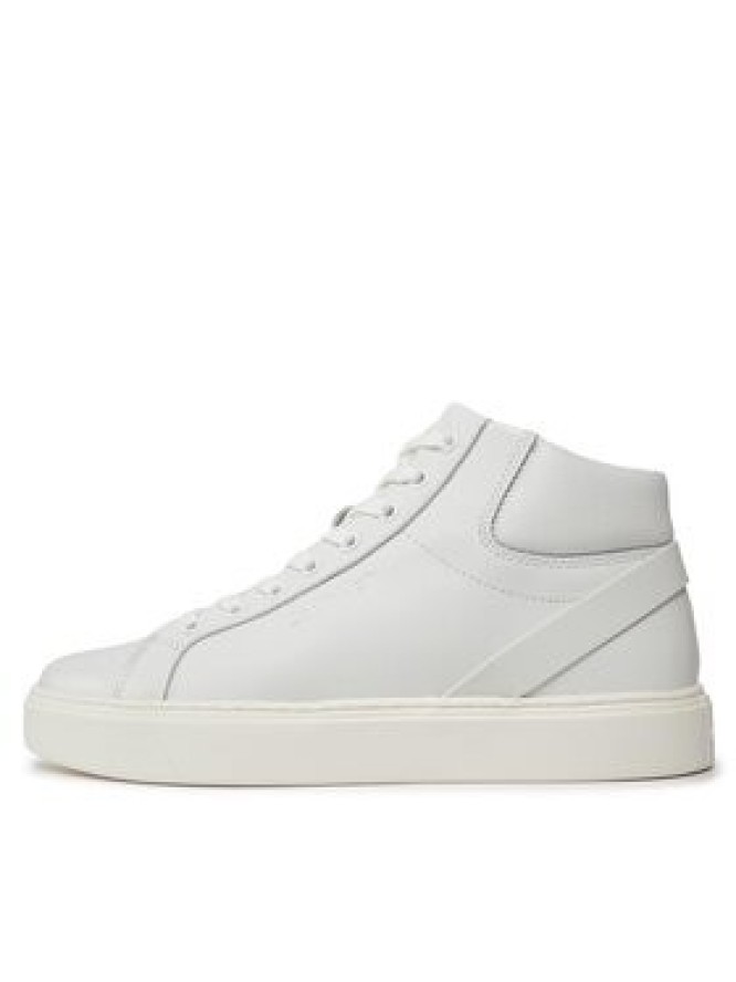 Calvin Klein Sneakersy High Top Lace Up Archive Stripe HM0HM01291 Biały