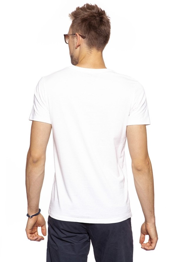 JACK & JONES T SHIRT CREW NECK CLOUD DANCER 12116711