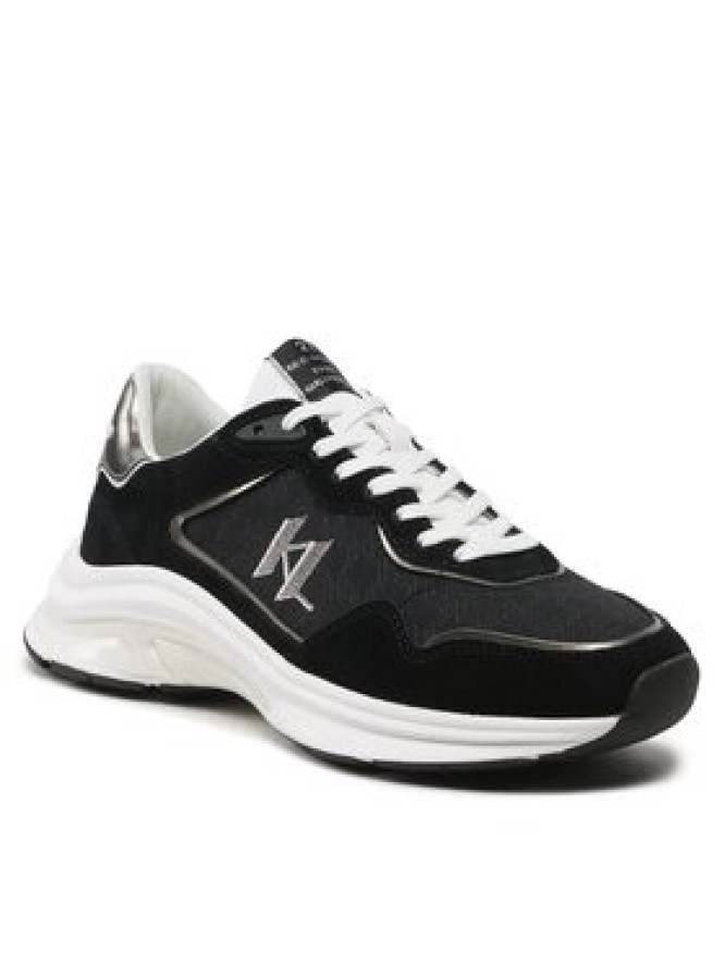 KARL LAGERFELD Sneakersy KL53165 Czarny