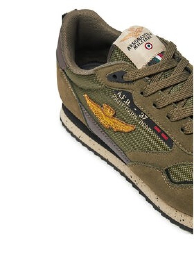 Aeronautica Militare Sneakersy 242SC288CT3379 Brązowy