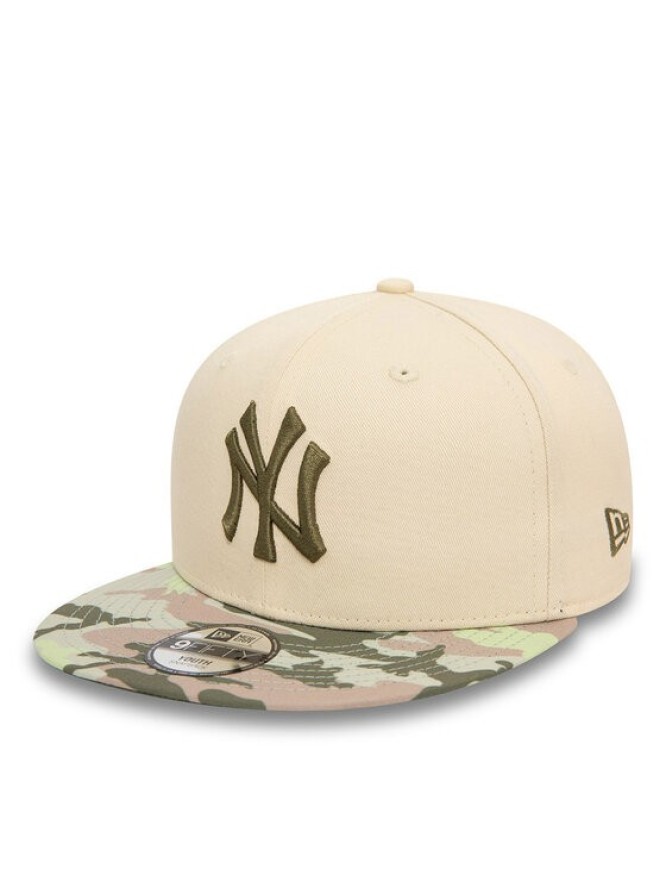 New Era Czapka z daszkiem Youth Contrast 9Fif 60565304 Beżowy