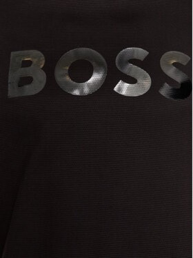 Boss Bluza Scoody Mirror 50501222 Czarny Relaxed Fit